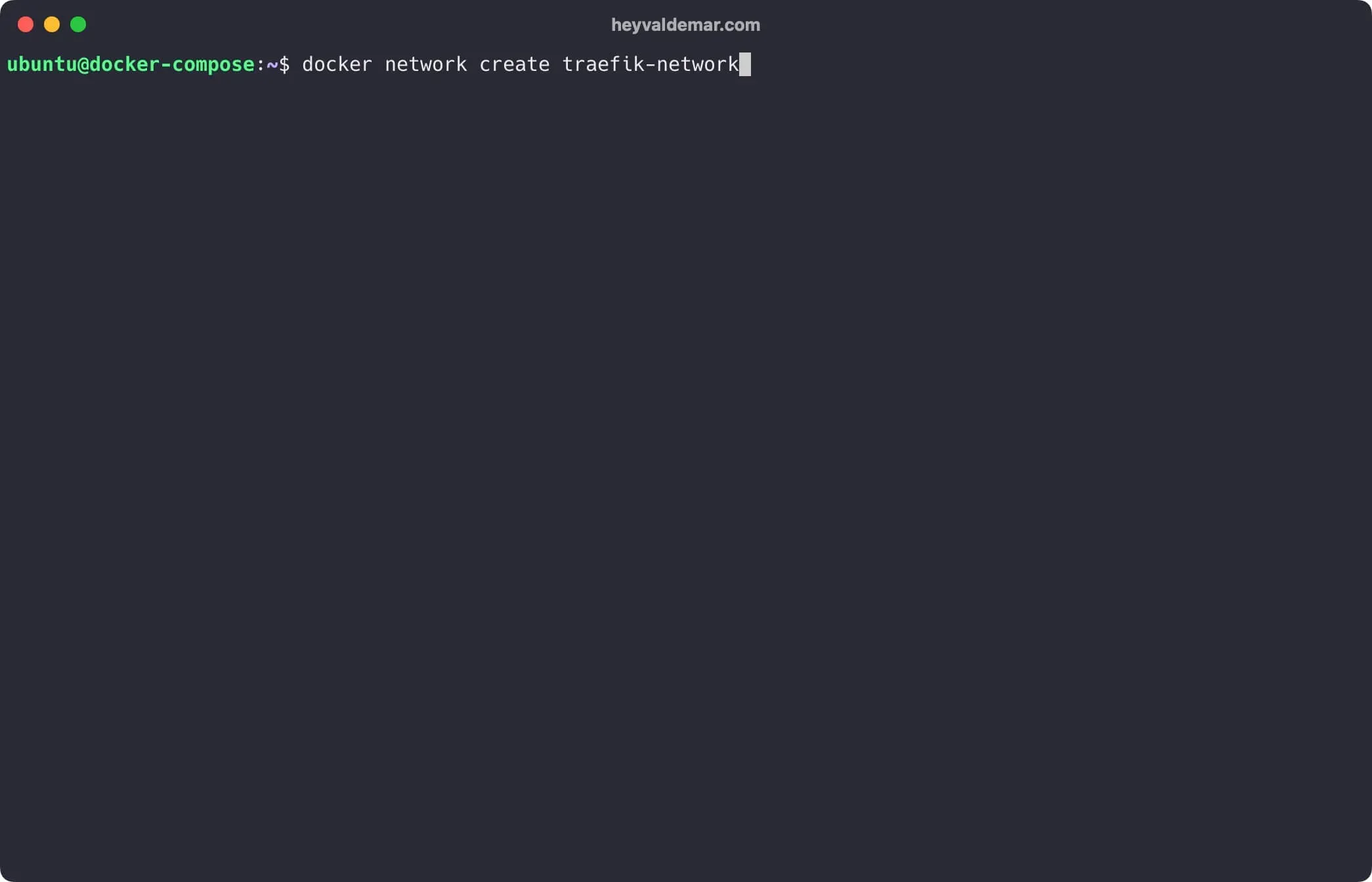 Install Homebox Using Docker Compose - Step 1