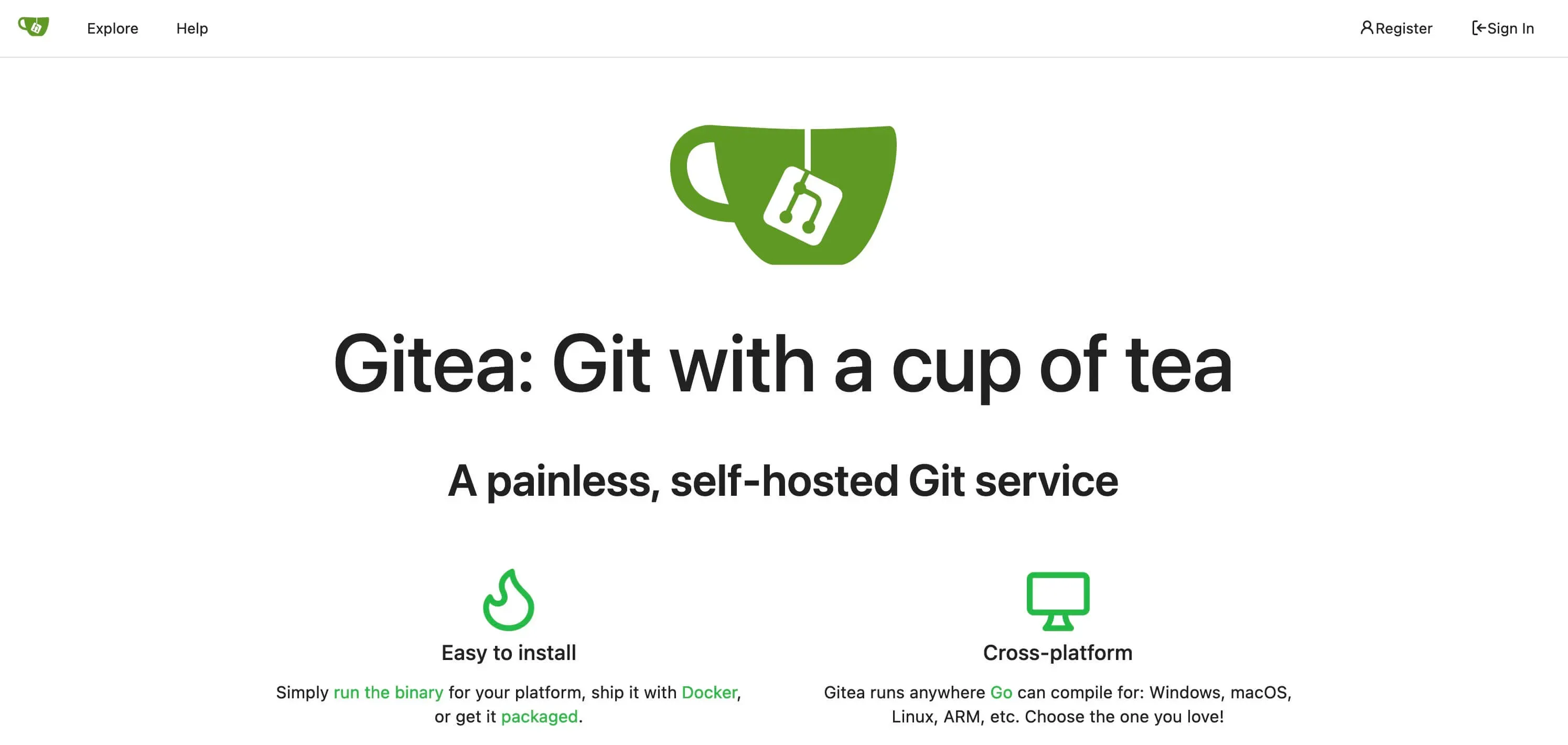 Install Gitea Using Docker Compose - Step 6