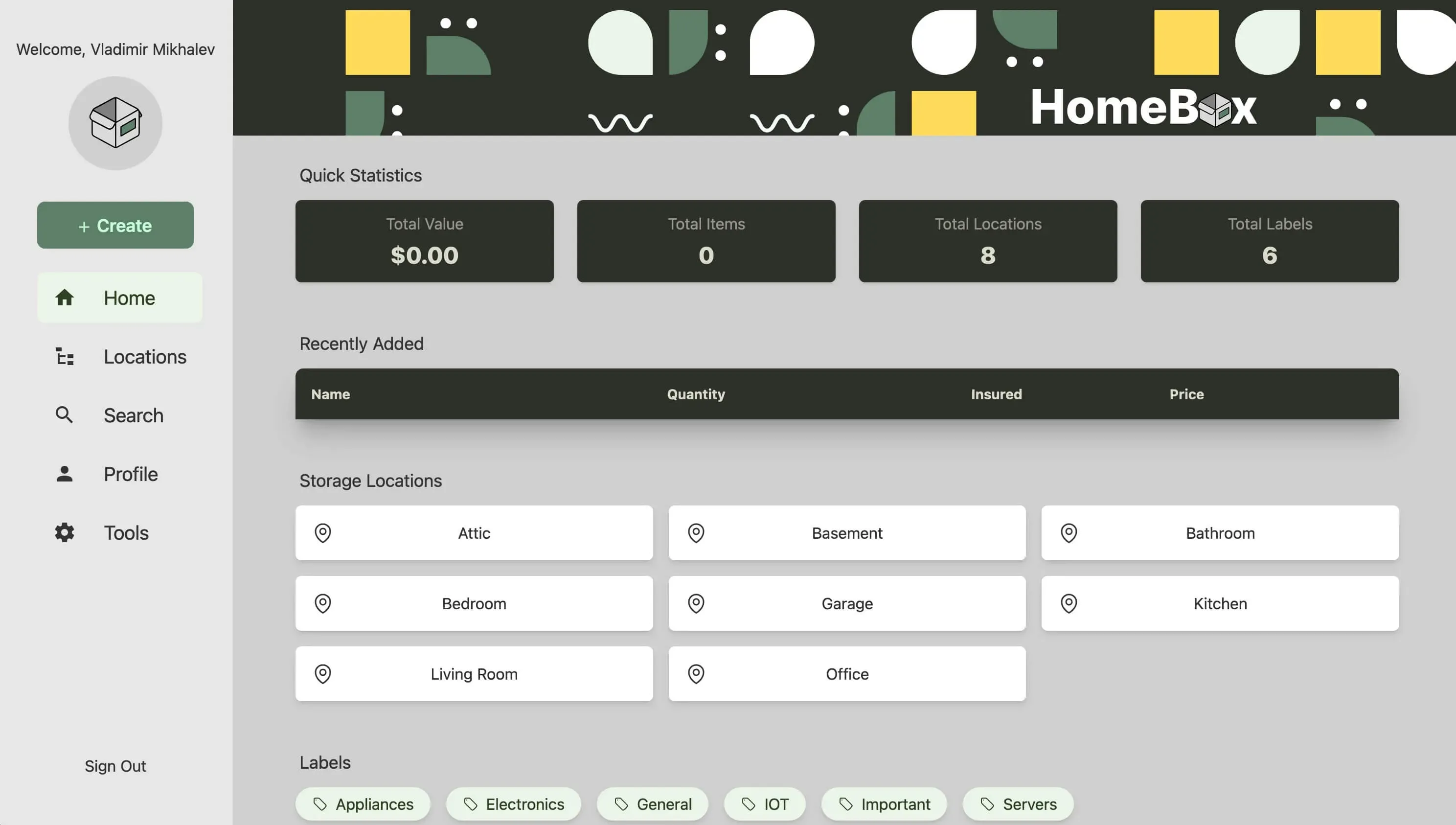 Install Homebox Using Docker Compose - Step 9