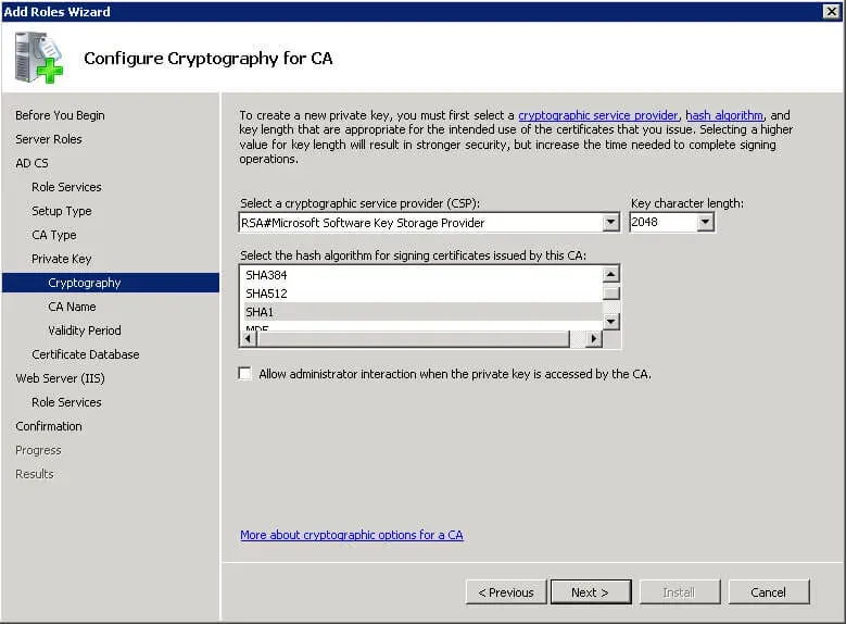 Install Lync Server 2010 - Step 33