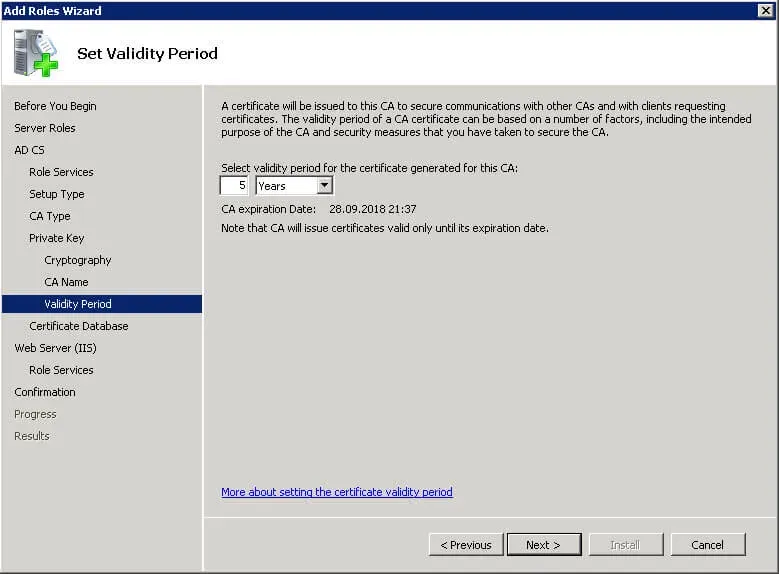 Install Lync Server 2010 - Step 35