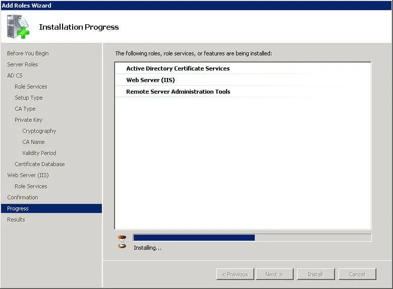 Install Lync Server 2010 - Step 40