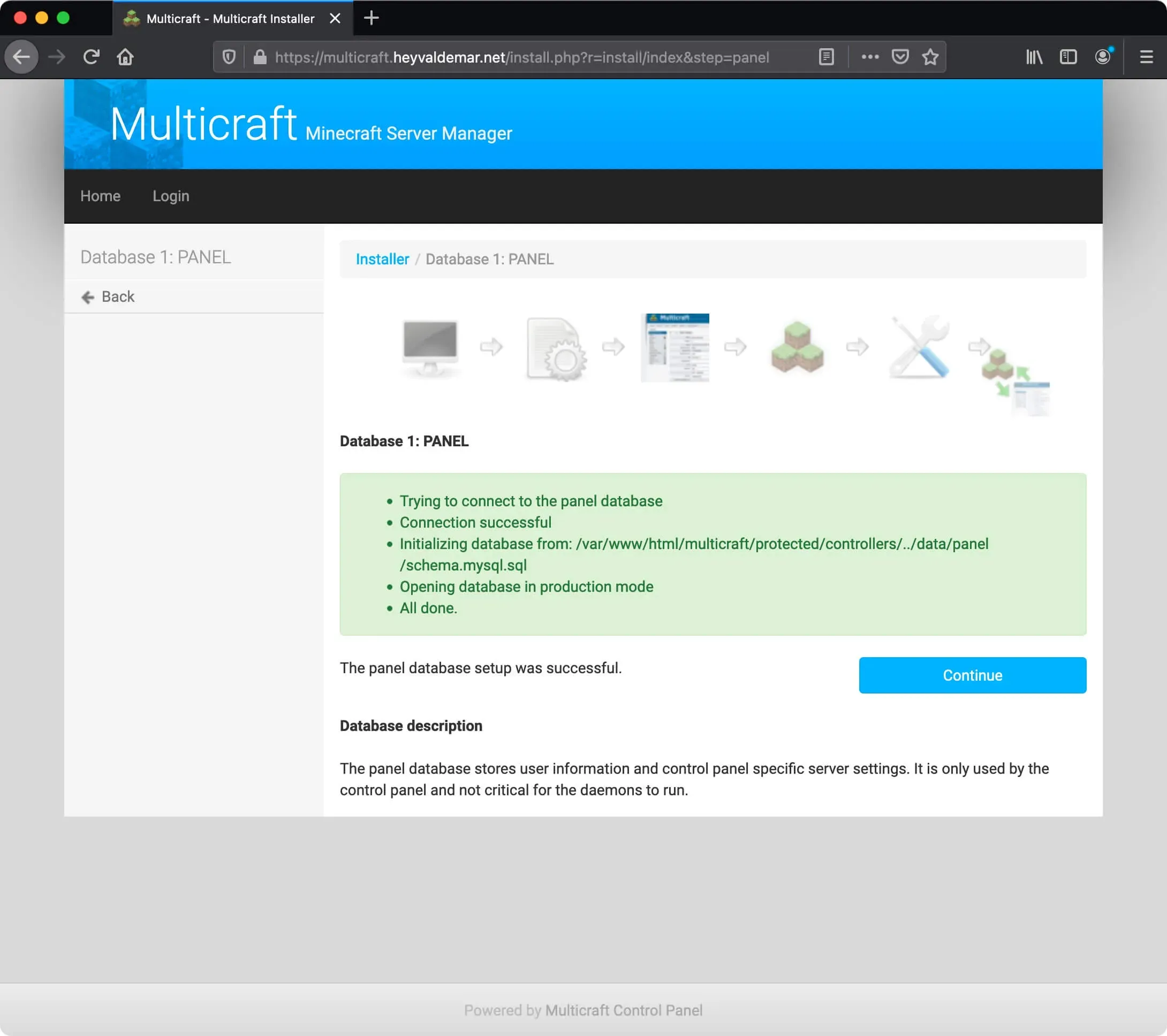 Install Multicraft on Ubuntu Server - Step 73