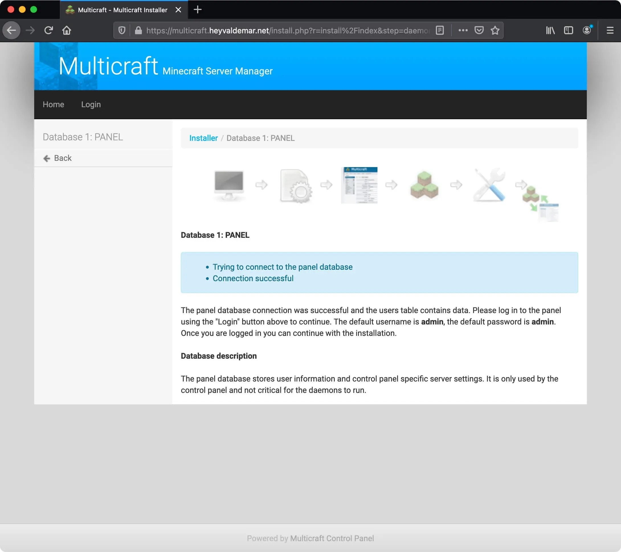 Install Multicraft on Ubuntu Server - Step 74