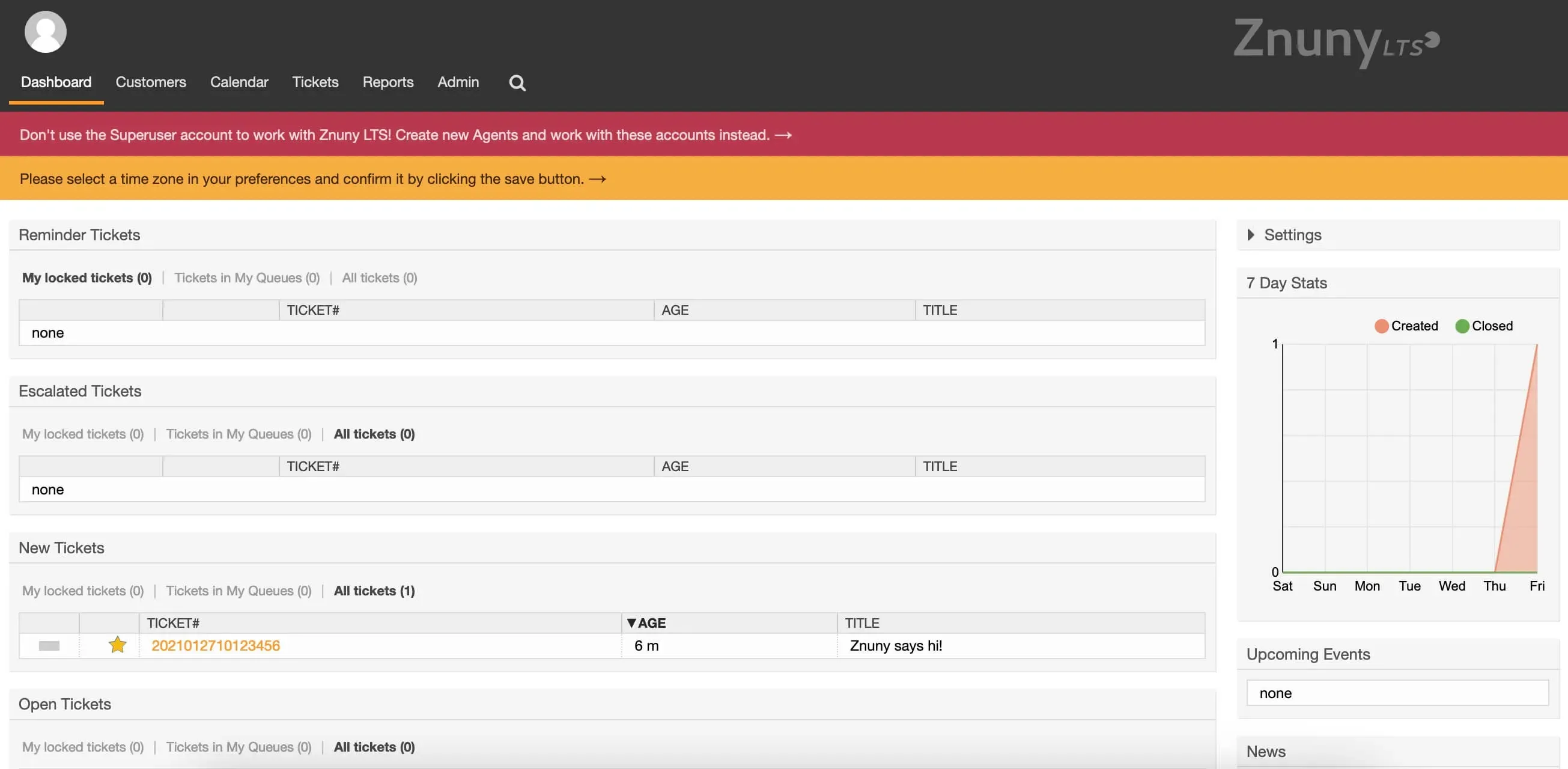 Install OTRS Using Docker Compose - Step 7