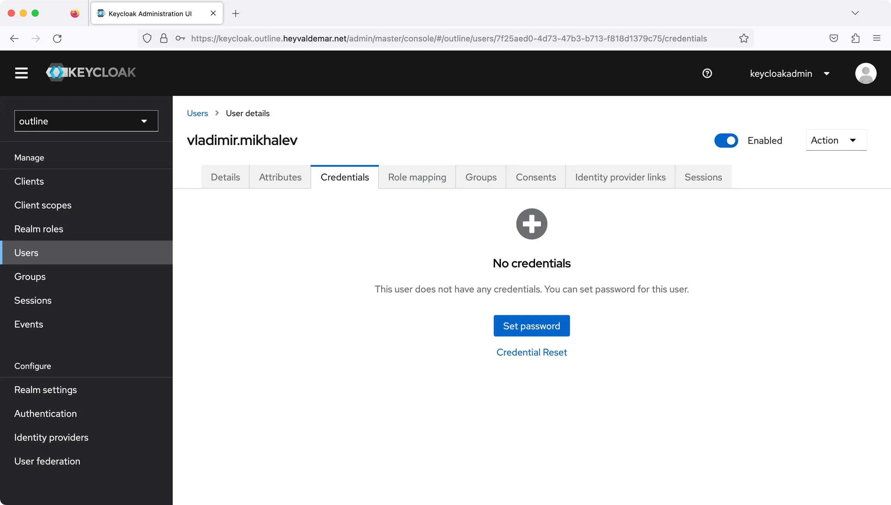 Install Outline and Keycloak Using Docker Compose - Step 20