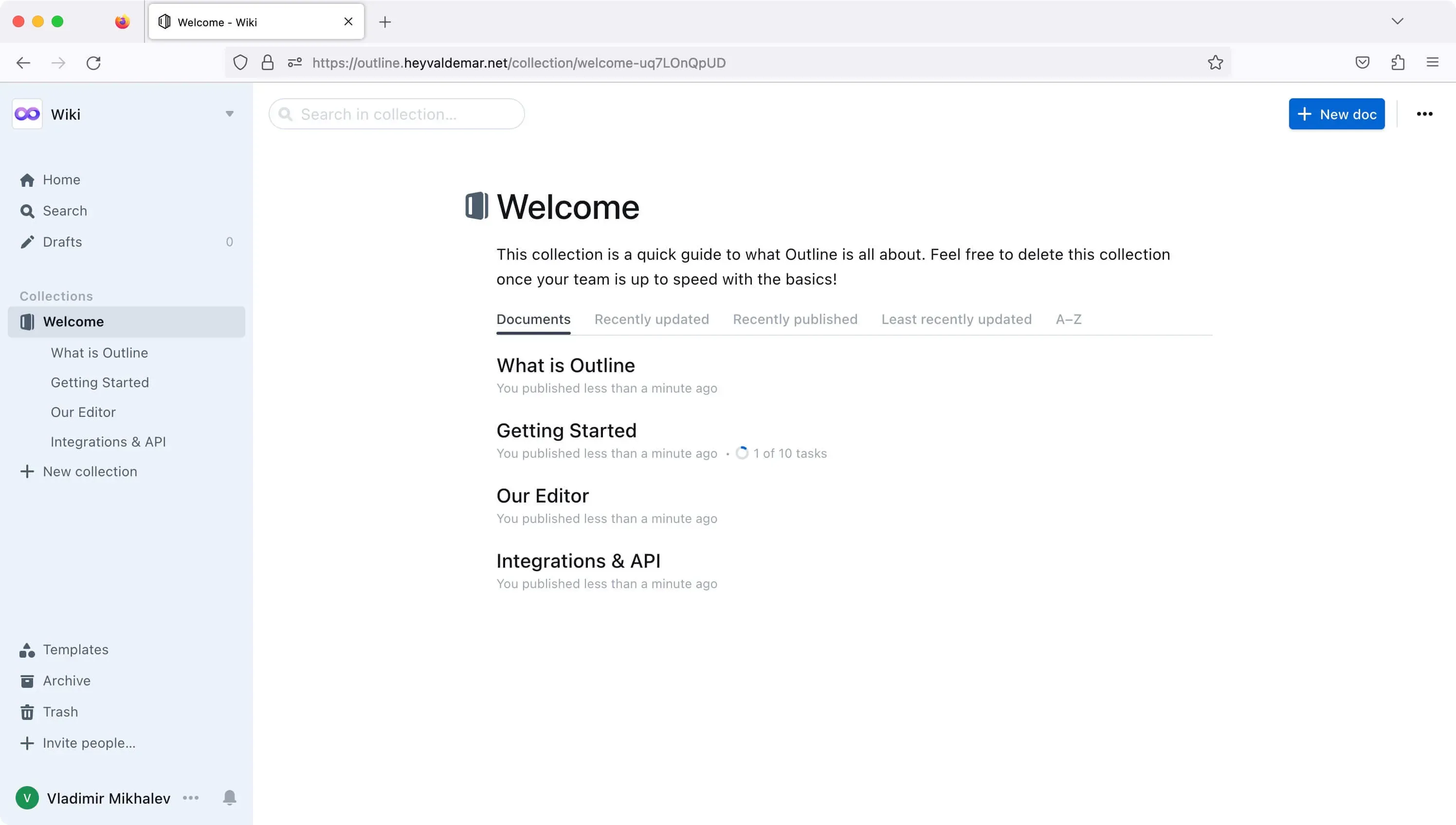 Install Outline and Keycloak Using Docker Compose - Step 27