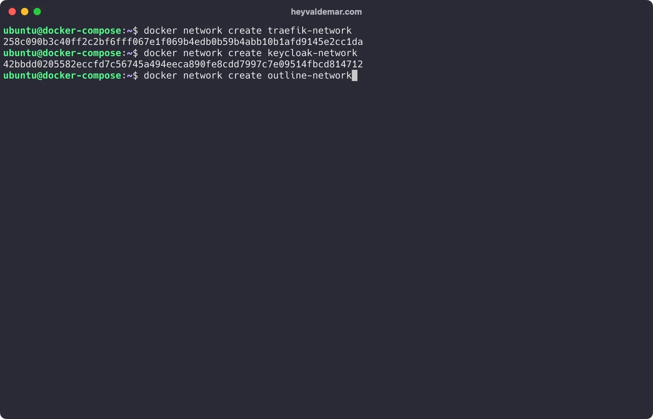 Install Outline and Keycloak Using Docker Compose - Step 3