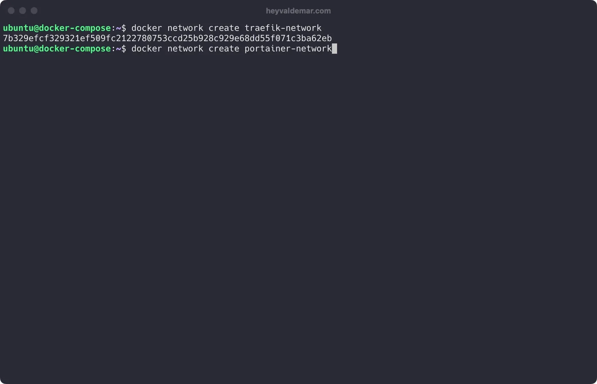 Install Portainer Using Docker Compose - Step 2