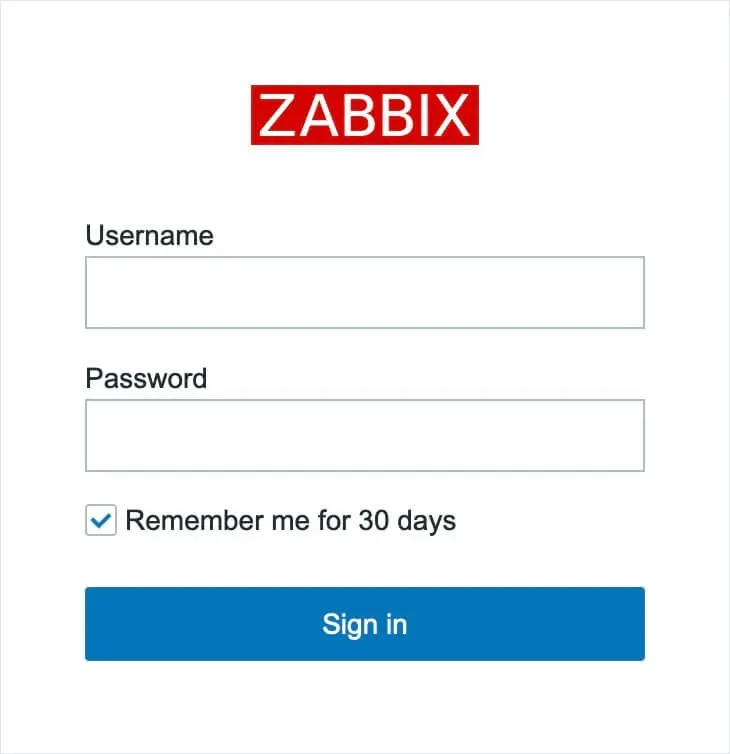 Install Zabbix Using Docker Compose - Step 6