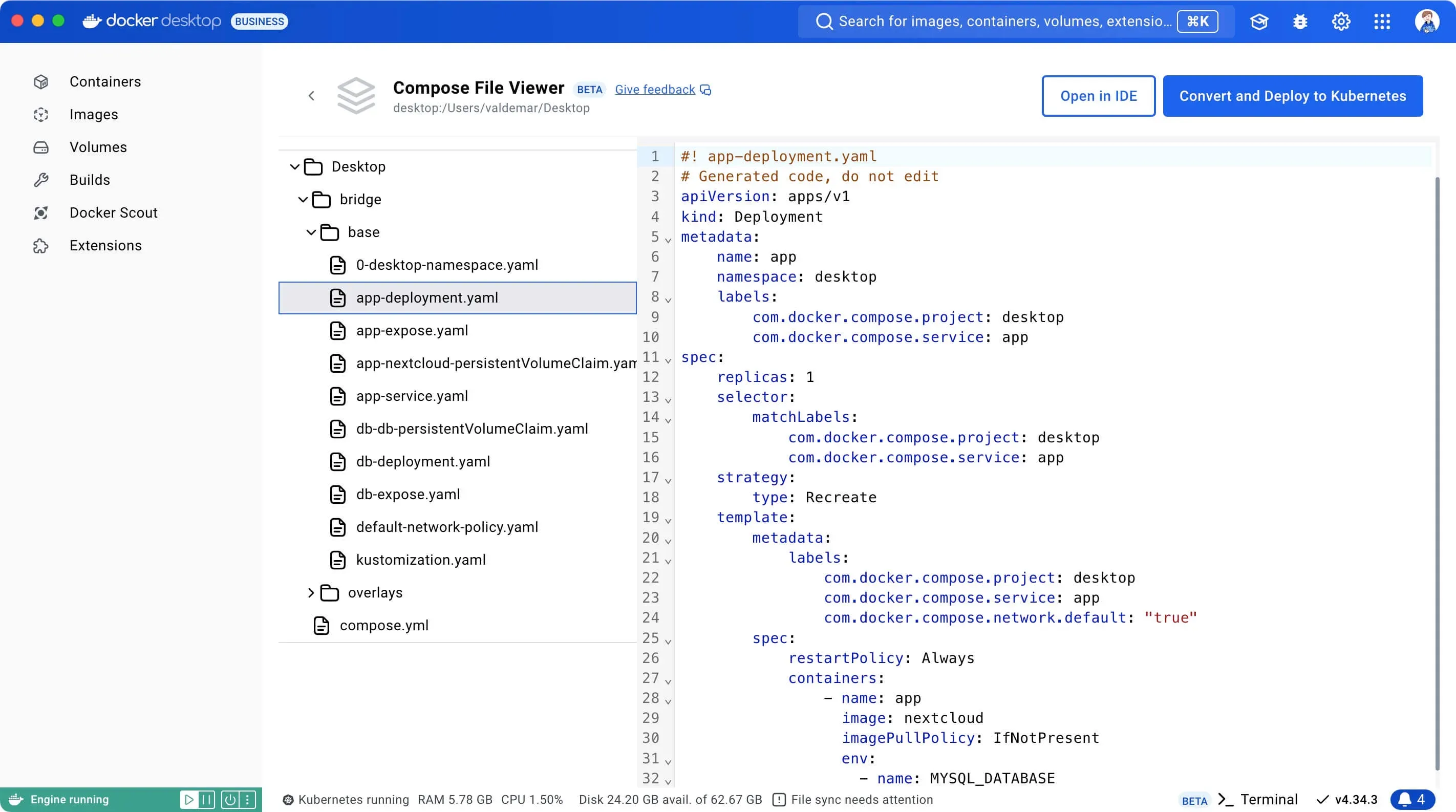 Simplifying the Transition from Docker Compose to Kubernetes with Compose Bridge - Step 8