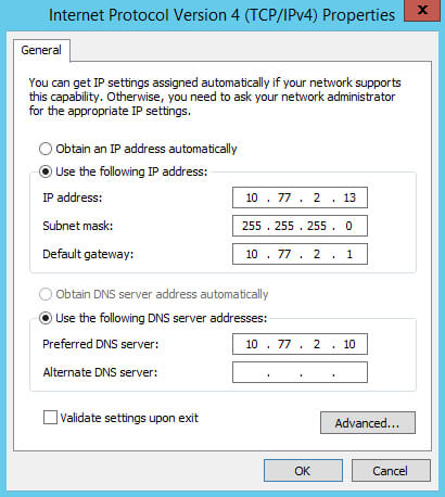 Basic Setup of Windows Server 2012 R2