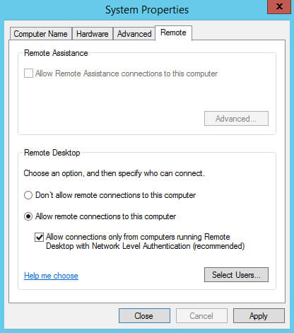 Basic Setup of Windows Server 2012 R2