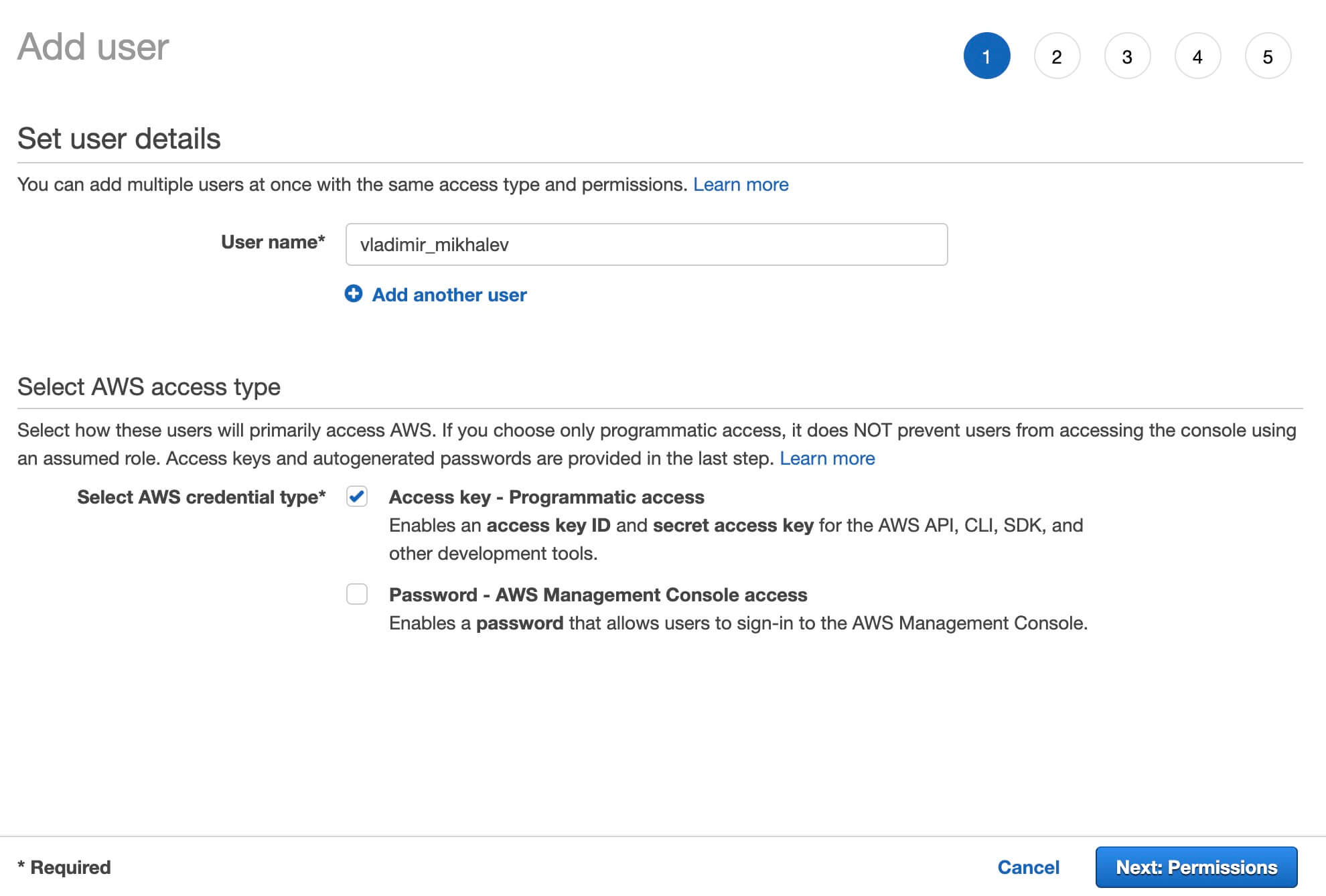 Configure AWS CLI