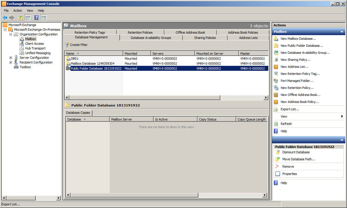 Configure Exchange Server 2010