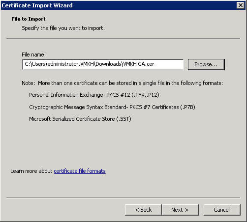 Configure Exchange Server 2010