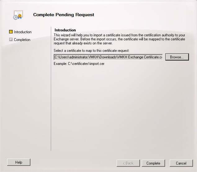 Configure Exchange Server 2010