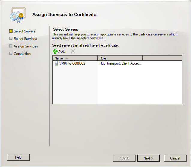 Configure Exchange Server 2010