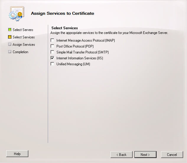 Configure Exchange Server 2010