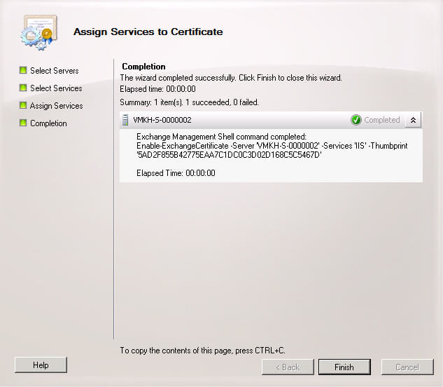 Configure Exchange Server 2010