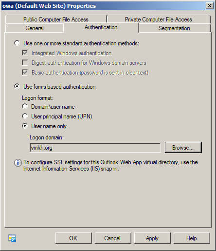 Configure Exchange Server 2010