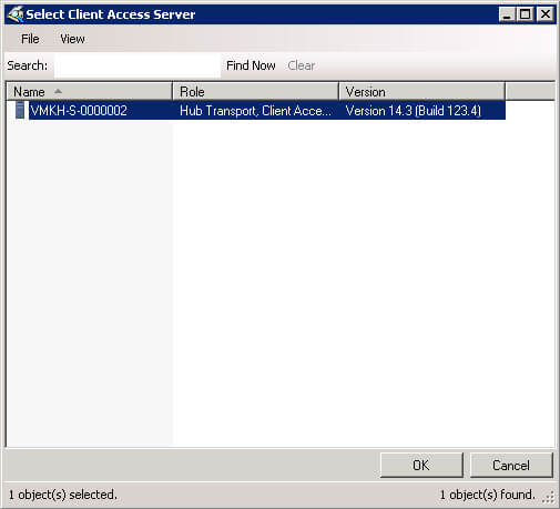 Configure Exchange Server 2010