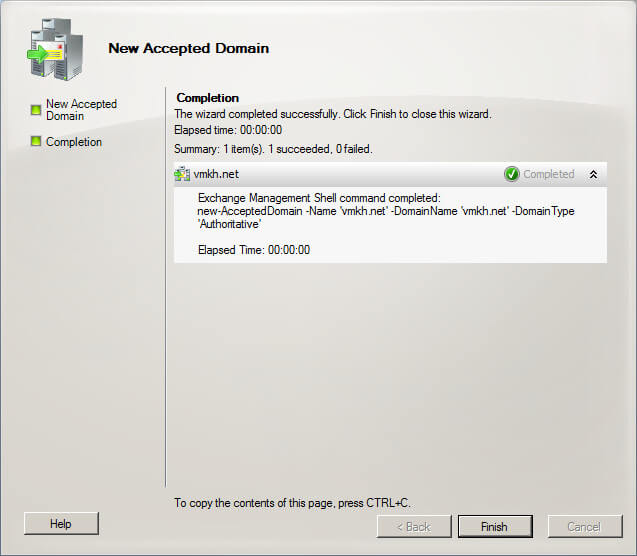 Configure Exchange Server 2010