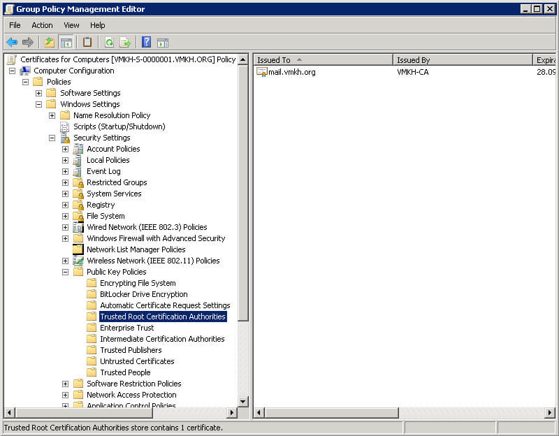 Configure Exchange Server 2010