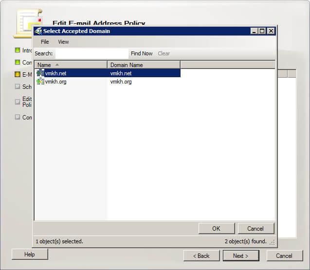 Configure Exchange Server 2010