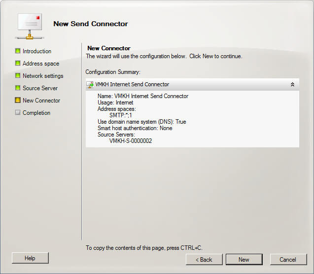 Configure Exchange Server 2010