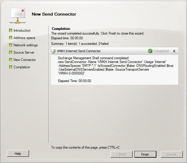 Configure Exchange Server 2010