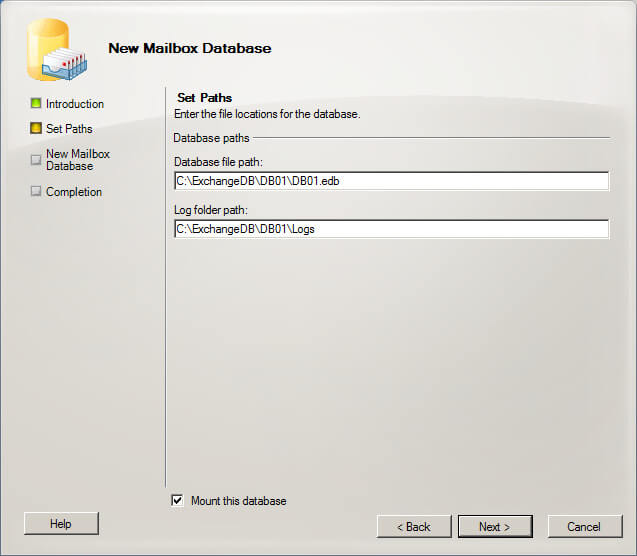 Configure Exchange Server 2010