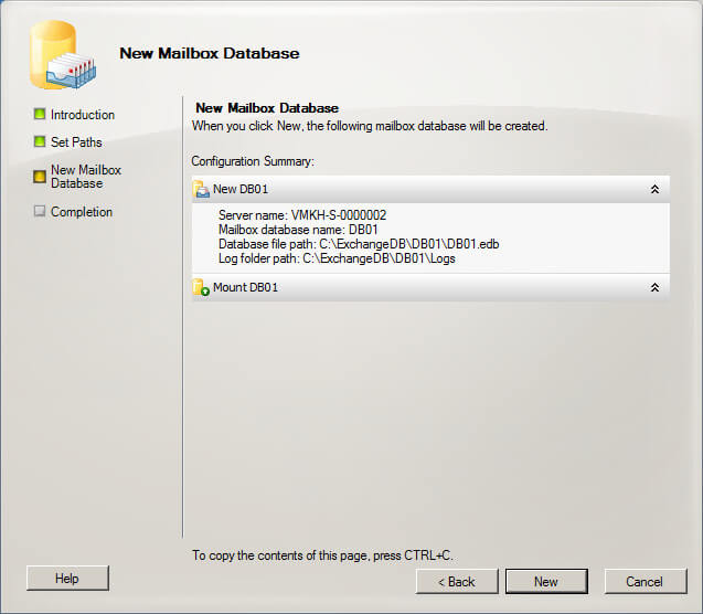 Configure Exchange Server 2010