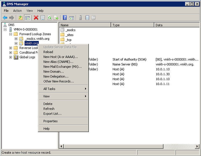 Configure Exchange Server 2010