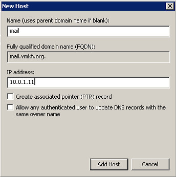 Configure Exchange Server 2010