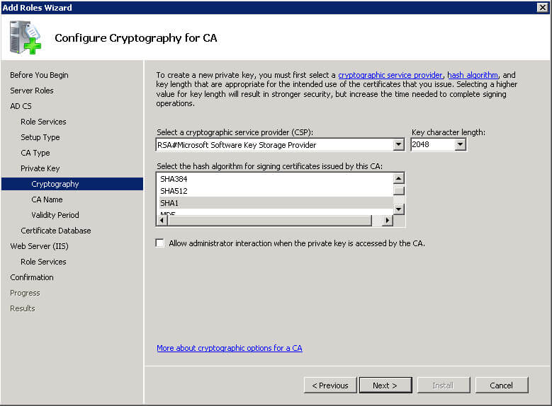 Configure Exchange Server 2010