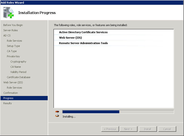 Configure Exchange Server 2010