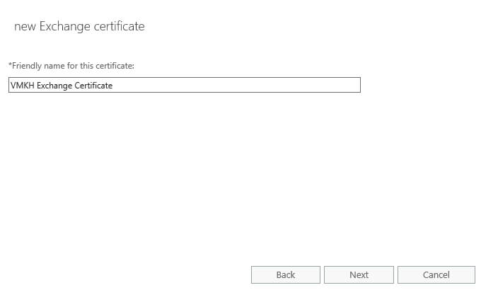 Configure Exchange Server 2016