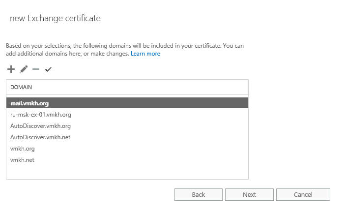 Configure Exchange Server 2016