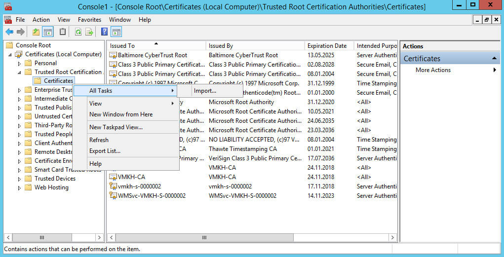 Configure Exchange Server 2016