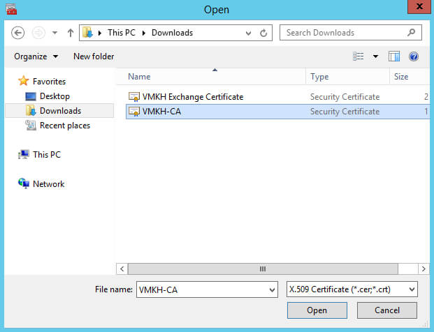 Configure Exchange Server 2016