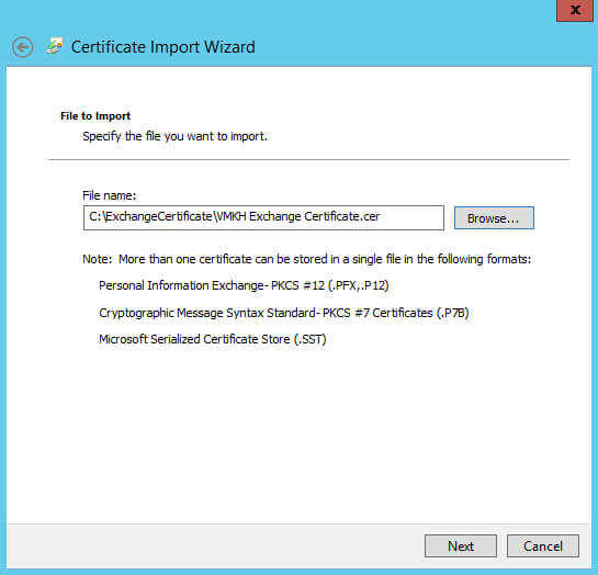 Configure Exchange Server 2016