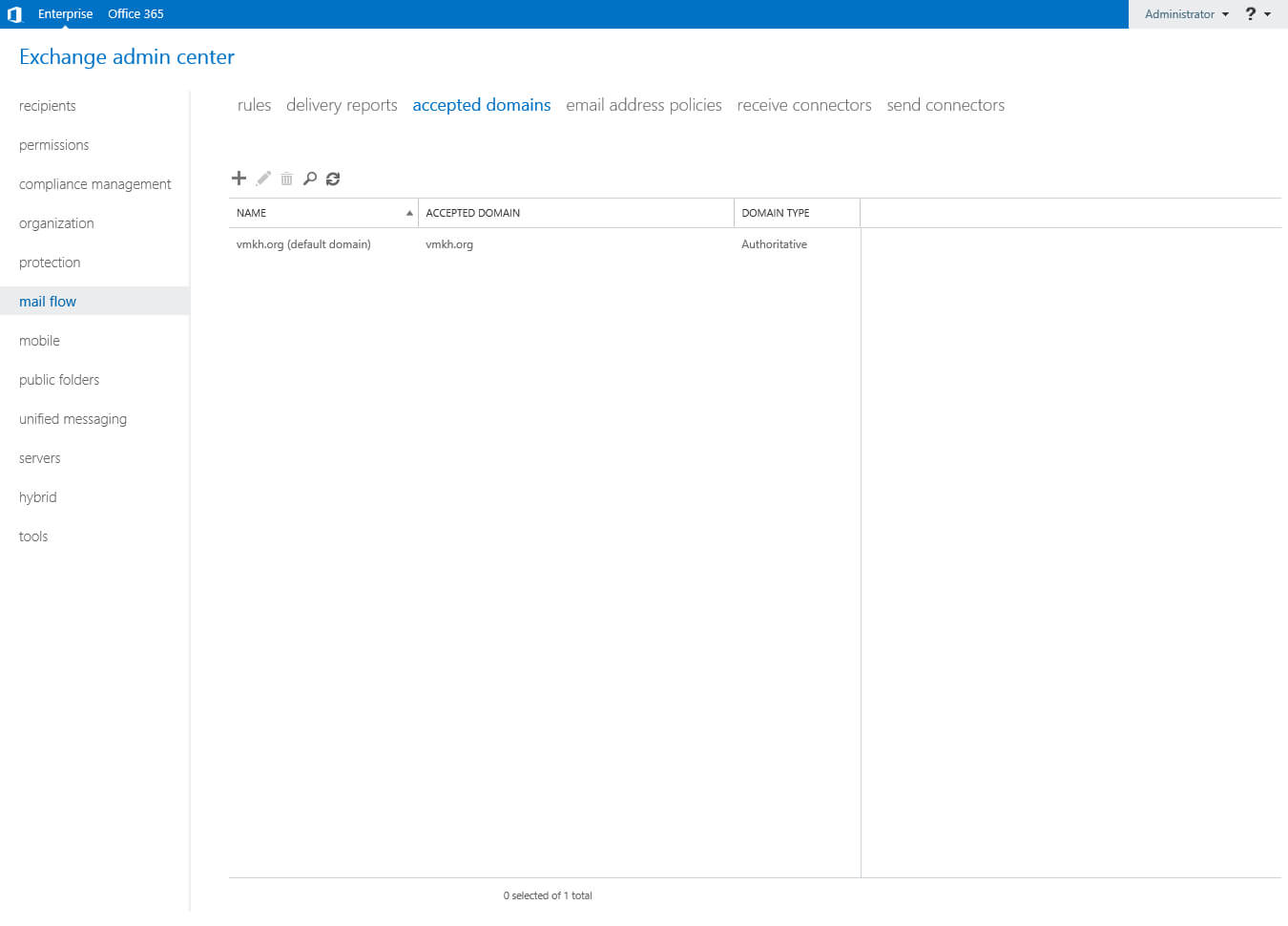 Configure Exchange Server 2016