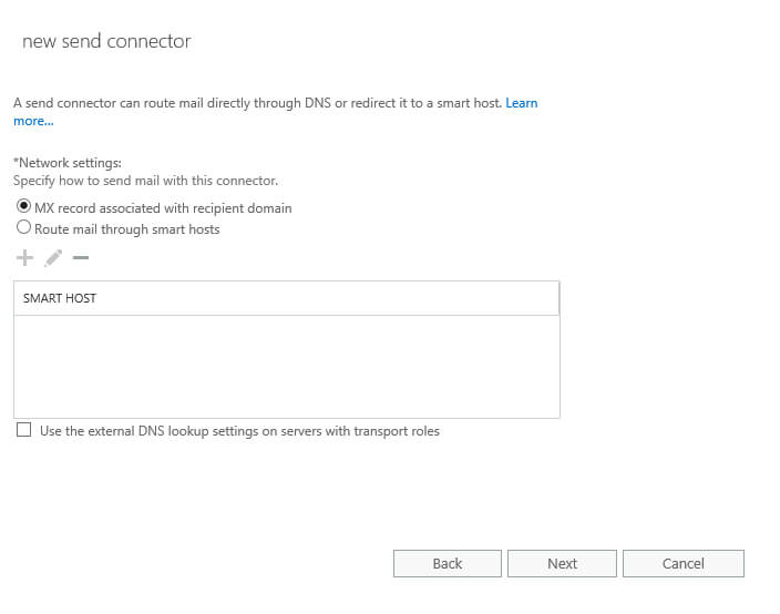 Configure Exchange Server 2016