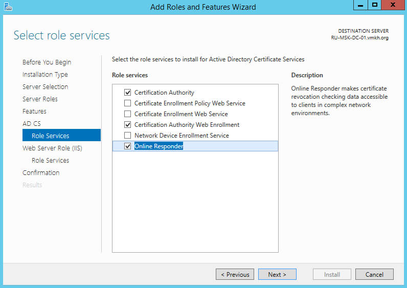 Configure Exchange Server 2016