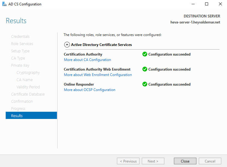 Configure Exchange Server 2019