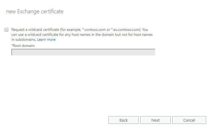 Configure Exchange Server 2019