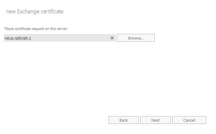 Configure Exchange Server 2019