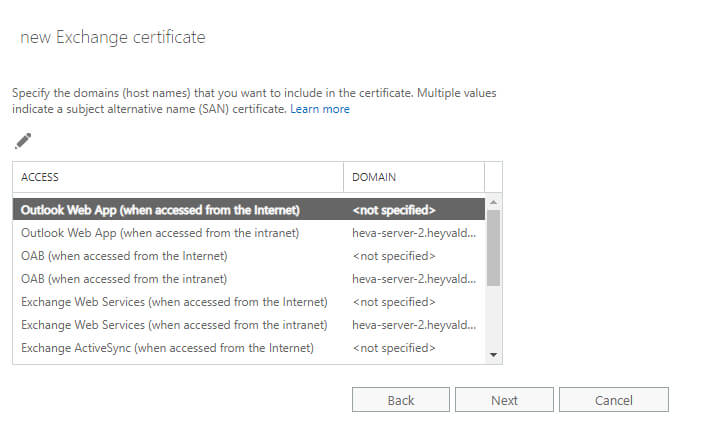 Configure Exchange Server 2019