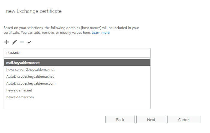 Configure Exchange Server 2019